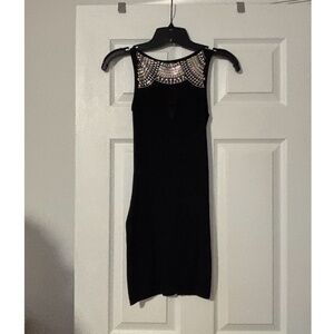 Bebe black mini dress